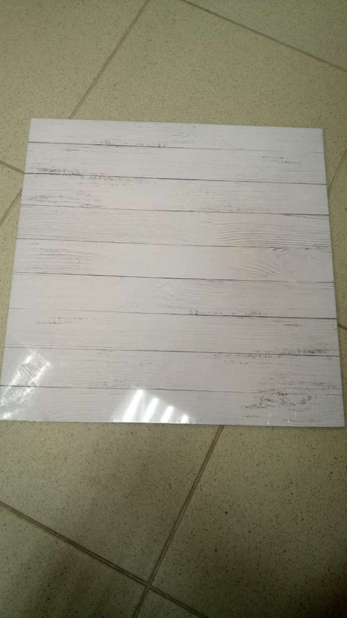 Фотография покупателя товара Фотофон двусторонний «Доски белые‒доски черные» картонный, 45 х 45 см, 980 г/м²
