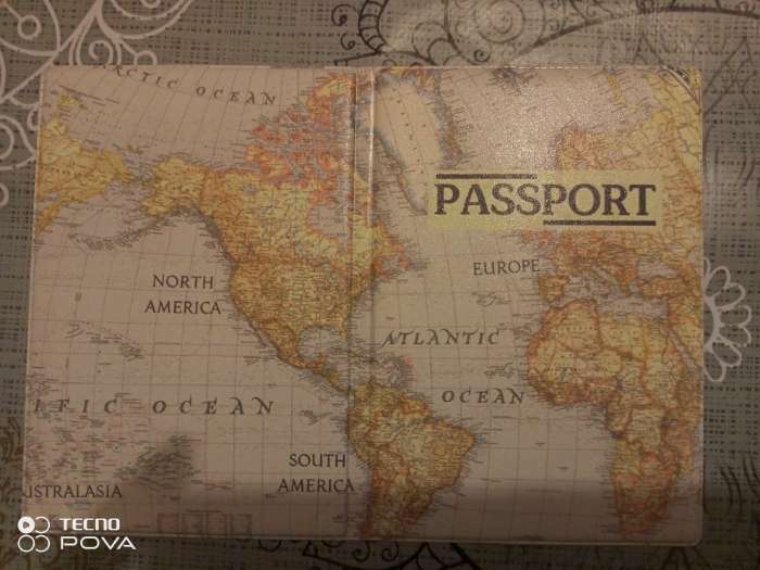 Фотография покупателя товара Обложка для паспорта, цвет белый - Фото 6