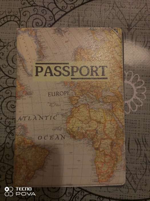 Фотография покупателя товара Обложка для паспорта, цвет белый - Фото 9