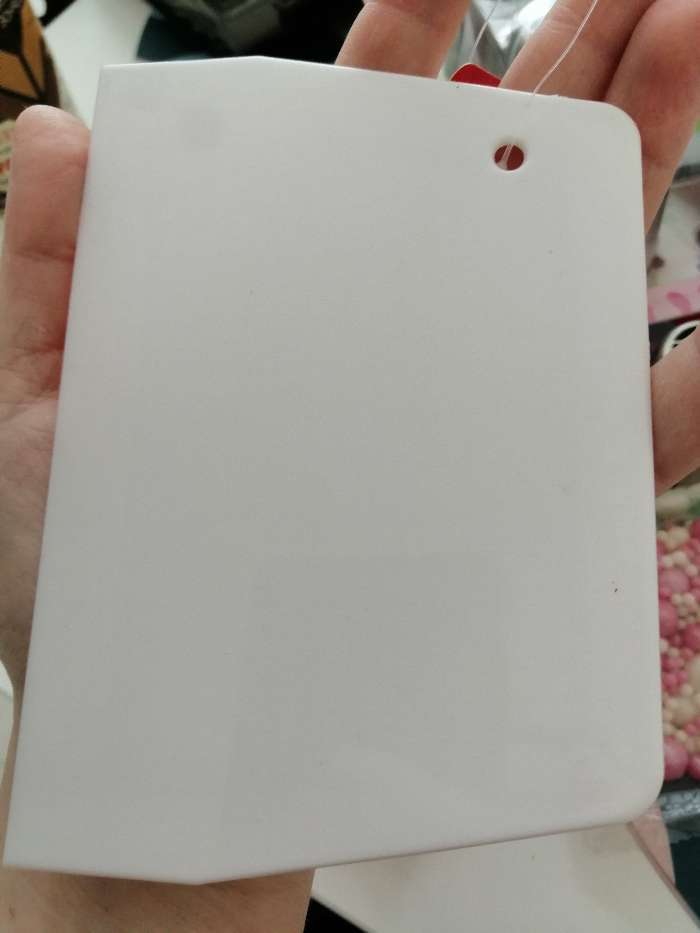Фотография покупателя товара Шпатель кондитерский прямой Доляна, 13×8,8 см, цвет белый - Фото 14