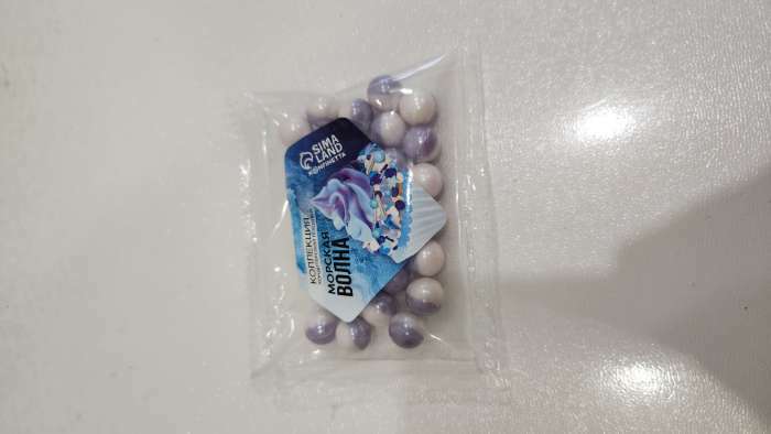 Фотография покупателя товара УЦЕНКА Кондитерская посыпка "Морская волна №7", 25 гр - Фото 9