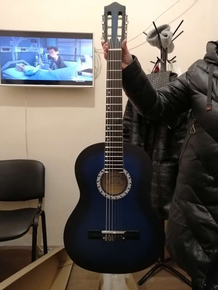 Фотография покупателя товара Классическая гитара Н303 синяя
