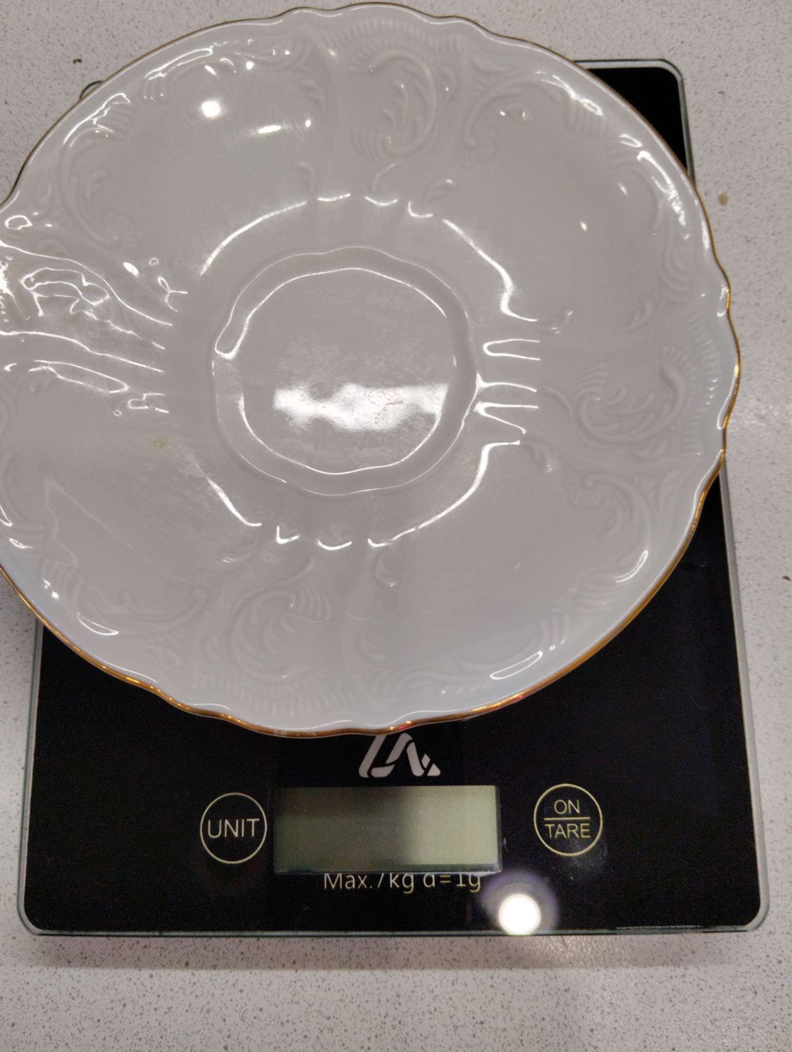Фотография покупателя товара Весы кухонные Luazon LVK-702, электронные, до 7 кг, чёрные - Фото 2