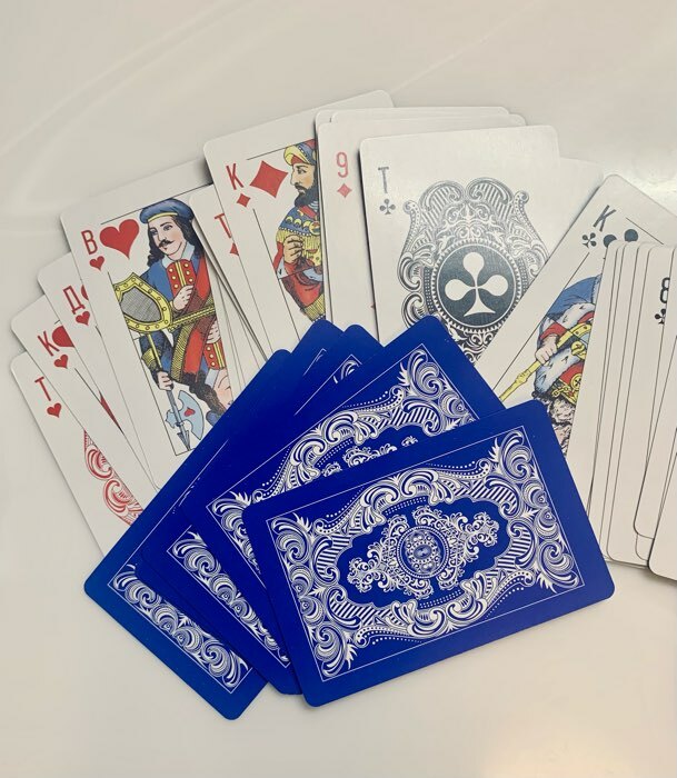 Фотография покупателя товара Карты игральные «Классика азарта», 54 карты, 16+ - Фото 1