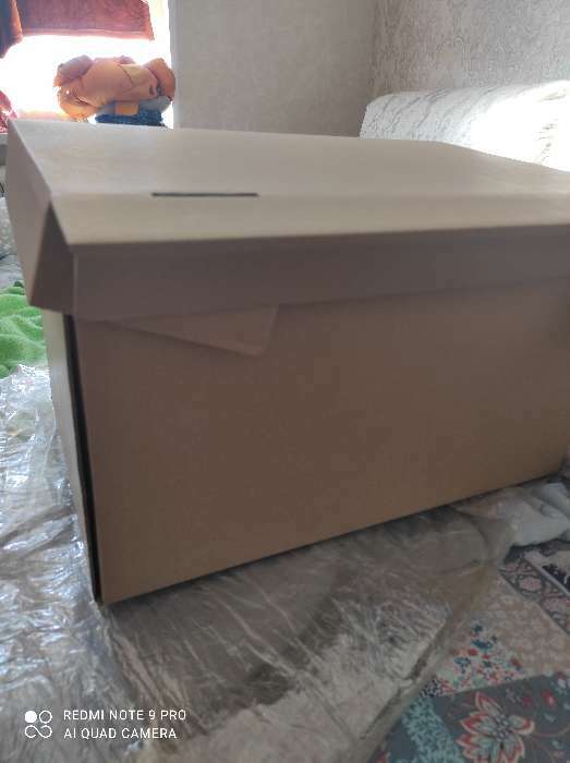 Фотография покупателя товара Коробка для хранения, бурая, 48 х 32,5 х 29,5 см - Фото 25