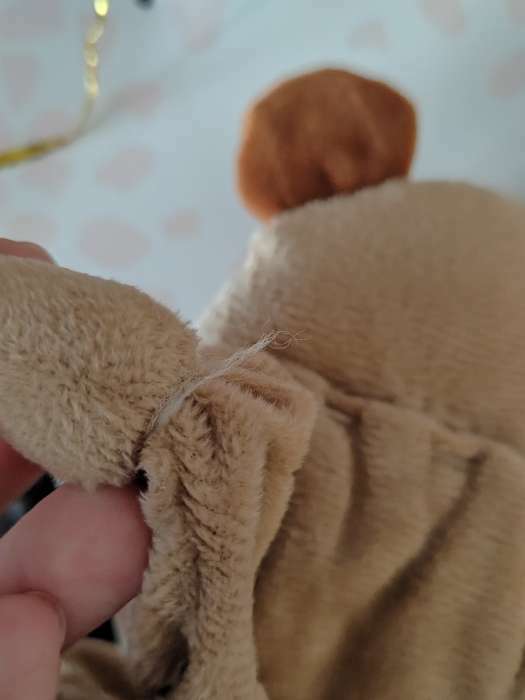 Фотография покупателя товара Комфортер для новорождённых «Мишутка», 30х27 см - Фото 4