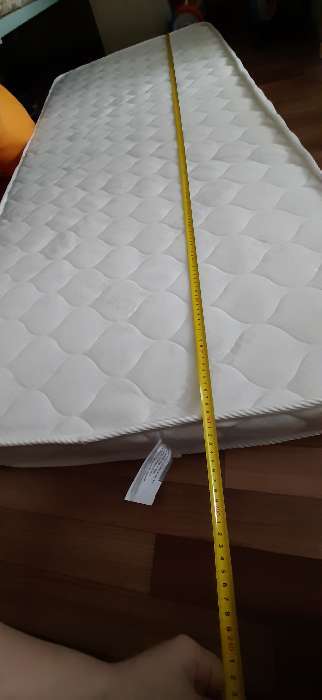 Фотография покупателя товара Матрас «Эластик 10», размер 80х195 см, высота 10 см, чехол микрофибра