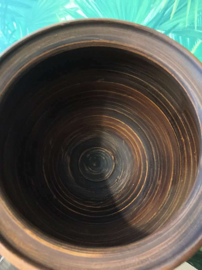 Фотография покупателя товара Горшок духовой "Круглый", декор, красная глина, 3.5 л, ручная работа - Фото 2