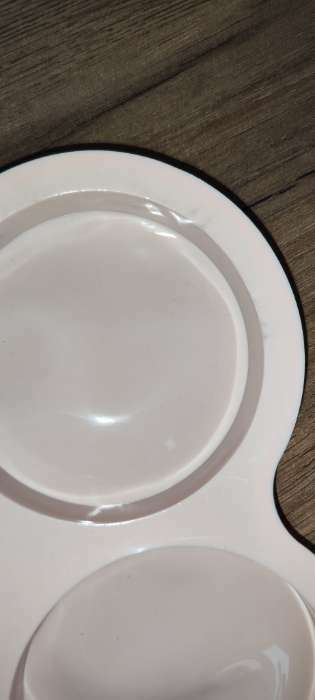 Фотография покупателя товара Форма для выпечки Доляна «Круг», силикон. 23×19,5 см, 3 ячейки (d=10 см), цвет МИКС