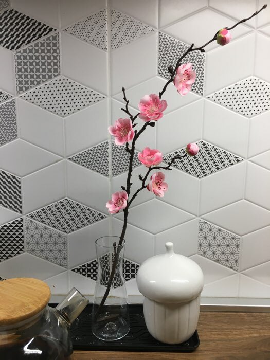 Фотография покупателя товара Цветы искусственные "Веточка сакуры" 2,5х42 см, белый - Фото 9