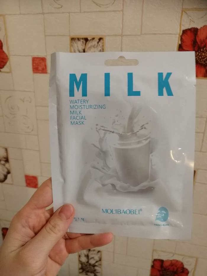 Фотография покупателя товара Маска тканевая для лица "Milk"