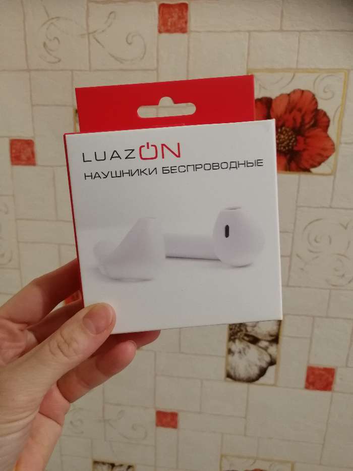 Фотография покупателя товара Наушники беспроводные LuazON i7S, TWS, Bluetooth 5.0, 65/950 мАч, белые - Фото 12