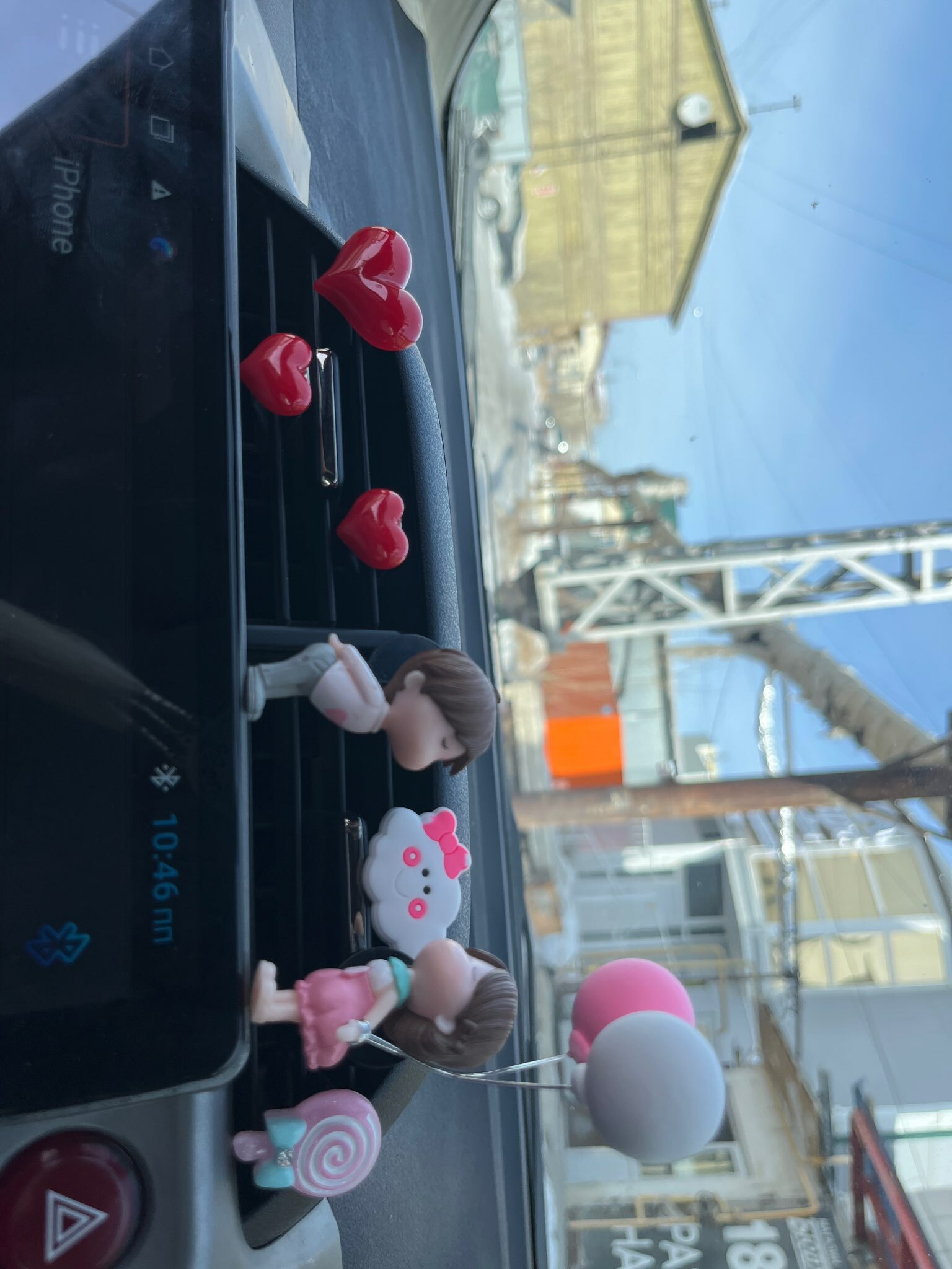 Фотография покупателя товара Игрушка в дефлектор автомобиля TORSO, сердечки - Фото 10