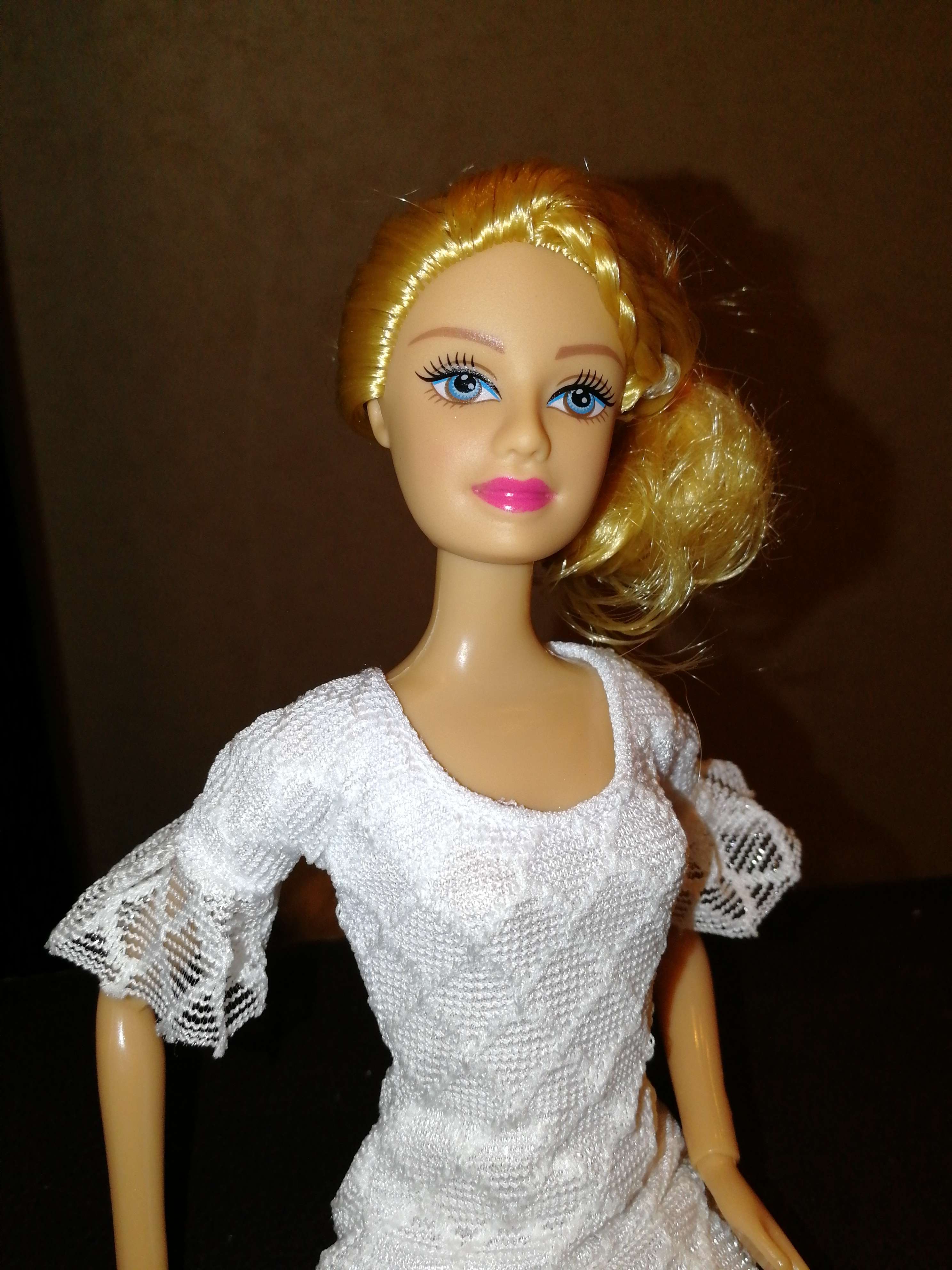 Фотография покупателя товара Кукла-модель шарнирная «Эмма» в платье, МИКС - Фото 2
