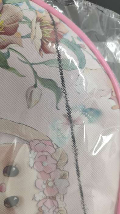 Фотография покупателя товара Сумка детская для девочки через плечо "Зайка с цветами" 22х16 см