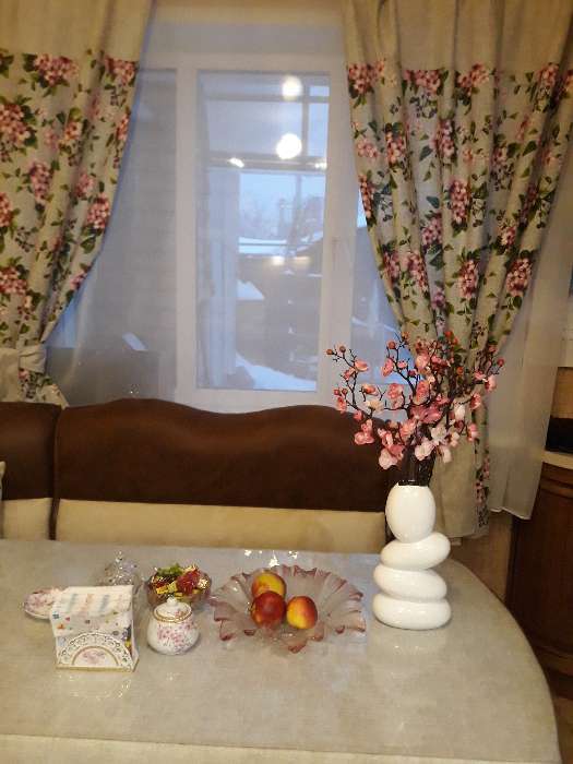 Фотография покупателя товара Цветы искусственные "Ветка сакуры" 3х60 см, белый - Фото 10