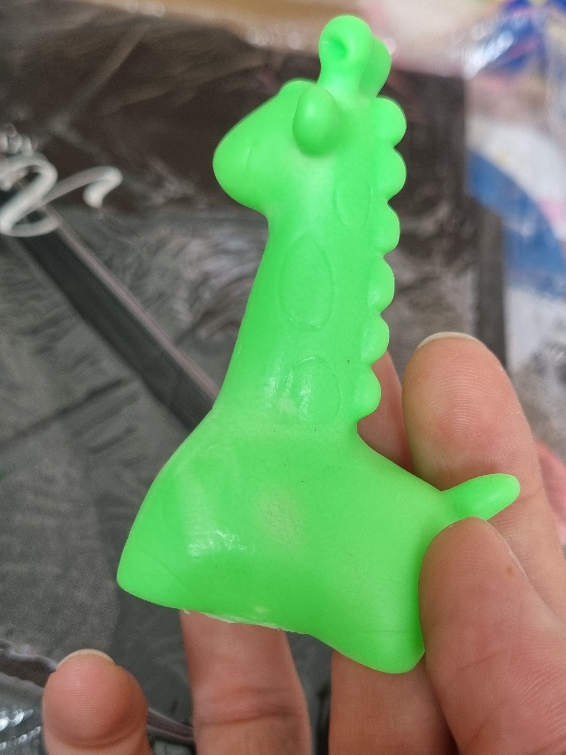 Фотография покупателя товара Резиновая игрушка для ванны «Жирафик», 7 см, с пищалкой, цвет МИКС, 1 шт, Крошка Я - Фото 13