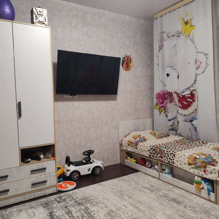 Фотография покупателя товара Кровать с панелью «Алиса №1.5», 800×2000 мм, цвет гикори джексон / спринт - Фото 2