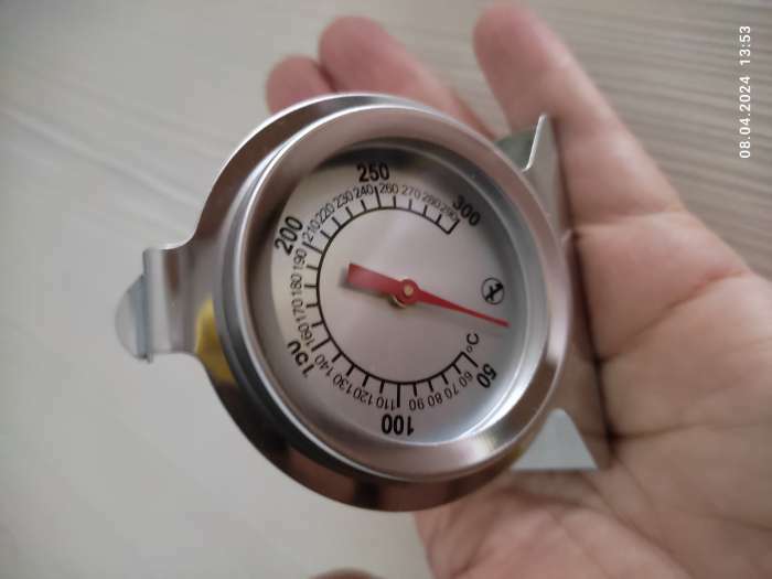 Фотография покупателя товара Термометр, градусник кулинарный, кухонный  "Для духовки", от 50 до 300°С - Фото 1
