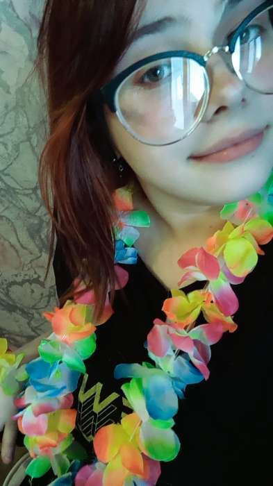 Фотография покупателя товара Гавайское ожерелье "Тропический коктейль"
