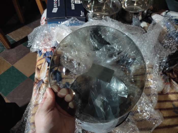 Фотография покупателя товара Тарелка глубокая «Симпатия», 800 мл, d=20.8 см, стекло, прозрачная - Фото 2