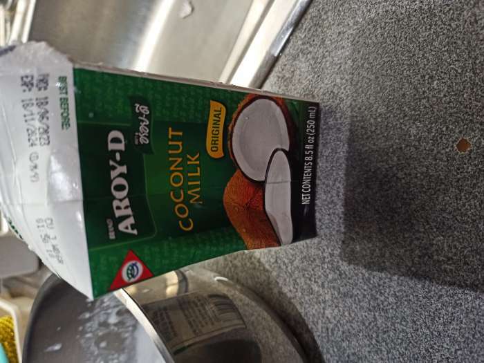 Фотография покупателя товара Кокосовое молоко AROY-D, растительные жиры 17-19%, Tetra Pak, 250 мл - Фото 8
