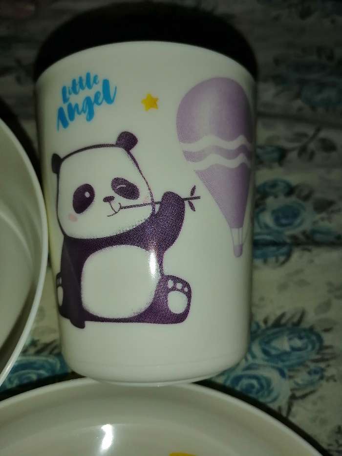 Фотография покупателя товара Набор детской посуды Play with Me Panda - Фото 9