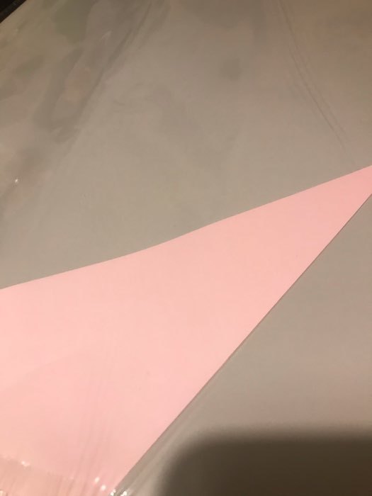 Фотография покупателя товара Пленка матовая для цветов,двухсторонняя, "Веста",розовый - бежевый, 57 х 0,6 м