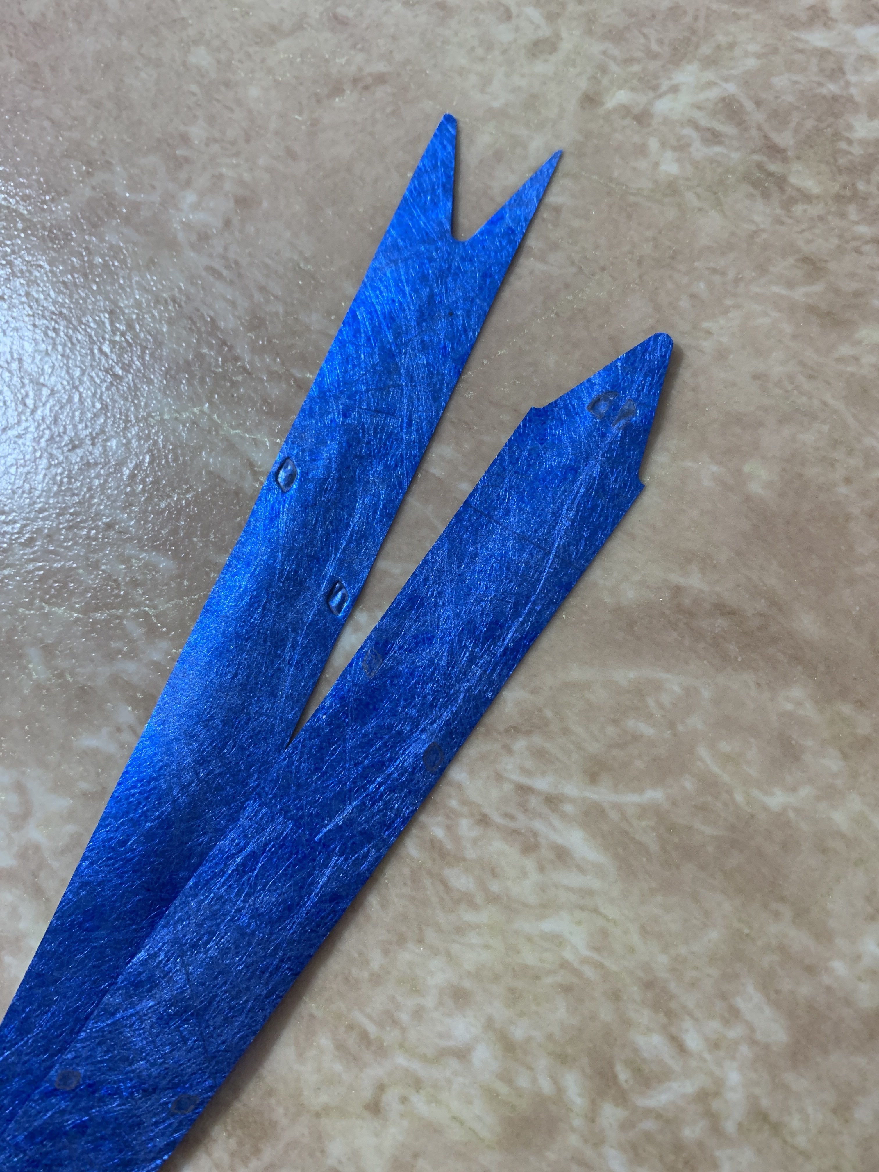 Фотография покупателя товара Бант-бабочка №1,2 "Фактура", цвет синий