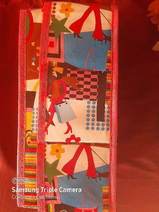 Фотография покупателя товара Бокс для мелочей 23.5×12×13 см "Модница", 15 карманов, цвет розовый - Фото 1
