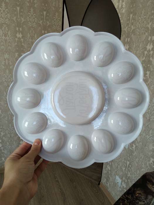 Фотография покупателя товара Пасхальная подставка «Кулич и верба», на 12 яиц и кулич