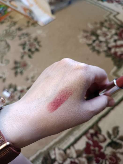 Фотография покупателя товара Губная помада Ruta Glamour Lipstick, тон 16, клубничный джем - Фото 4