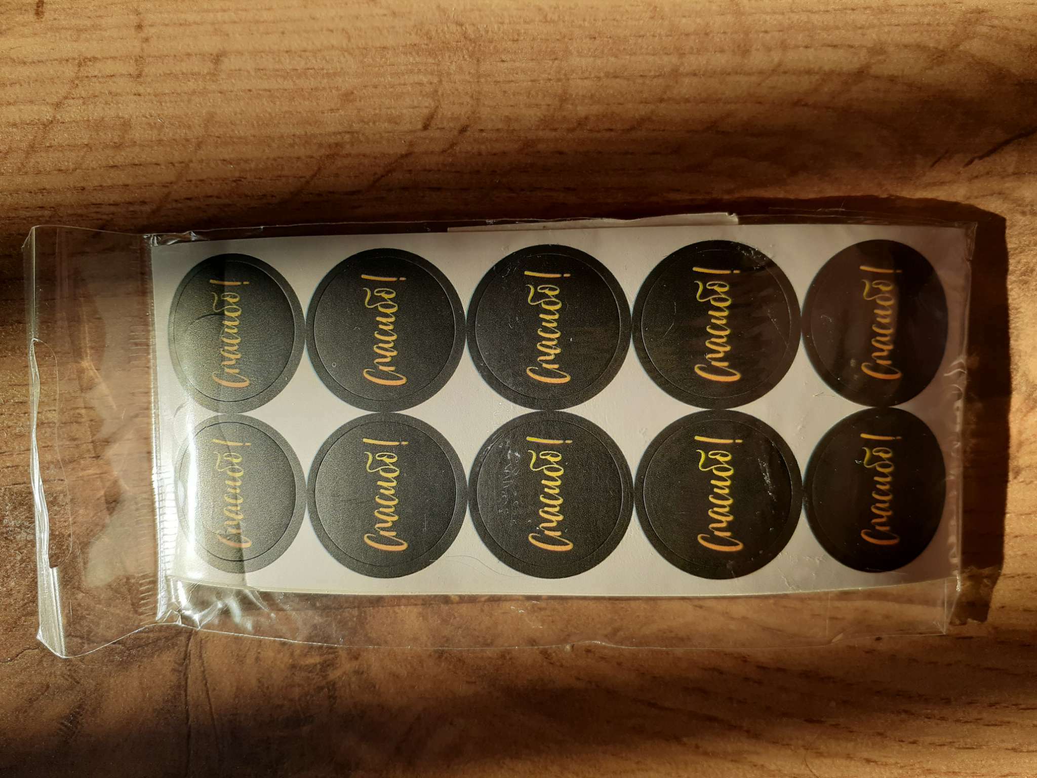 Фотография покупателя товара Наклейки для бизнеса «Для тебя», 50 шт., 2×2 см - Фото 9