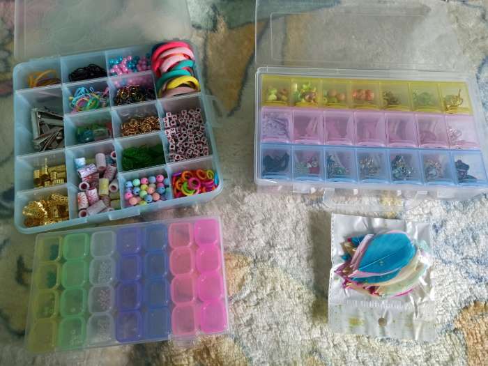 Фотография покупателя товара Перо декоративное гусиное «Макарун», в форме листа, набор 40 шт., h=5-7 см - Фото 2