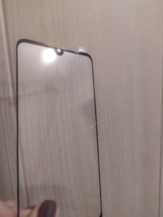 Фотография покупателя товара Защитное стекло Red Line для Xiaomi Redmi Note 7, Full Screen, полный клей, черное - Фото 3
