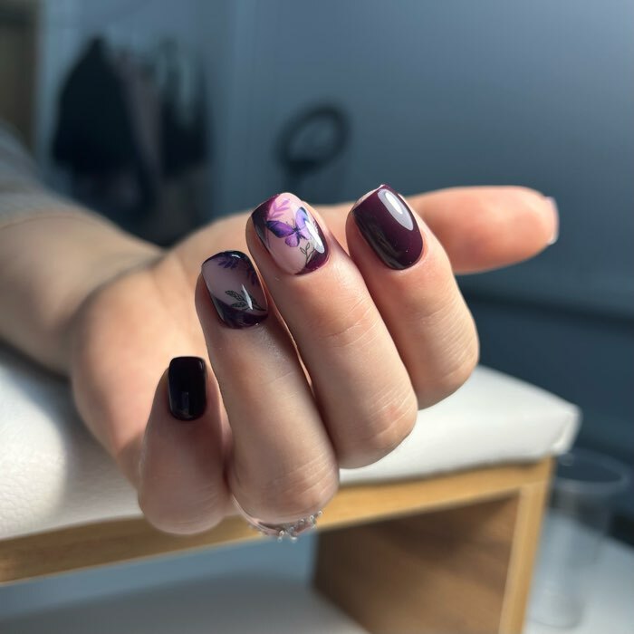 Фотография покупателя товара Слайдер - дизайн для ногтей «Summer», цвет фиолетовый