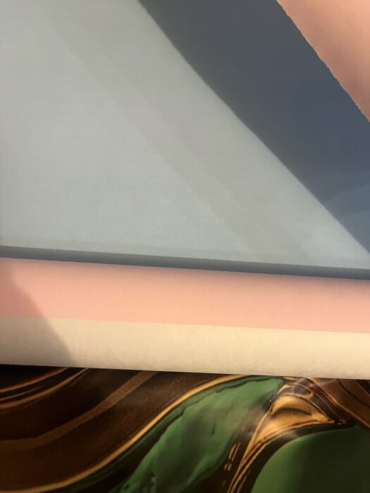 Фотография покупателя товара Бумага упаковочная крафт белый «Розовые мечты», 0.68 х 8 м - Фото 3