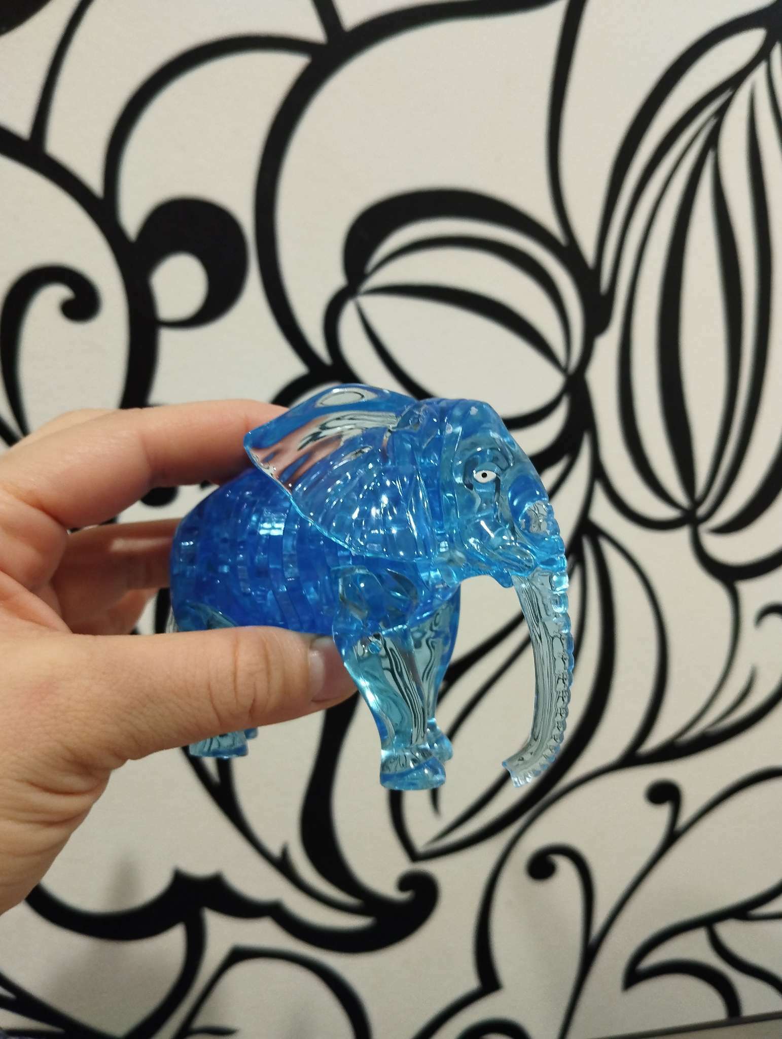 Фотография покупателя товара Пазл 3D кристаллический «Слон», 41 деталь, МИКС
