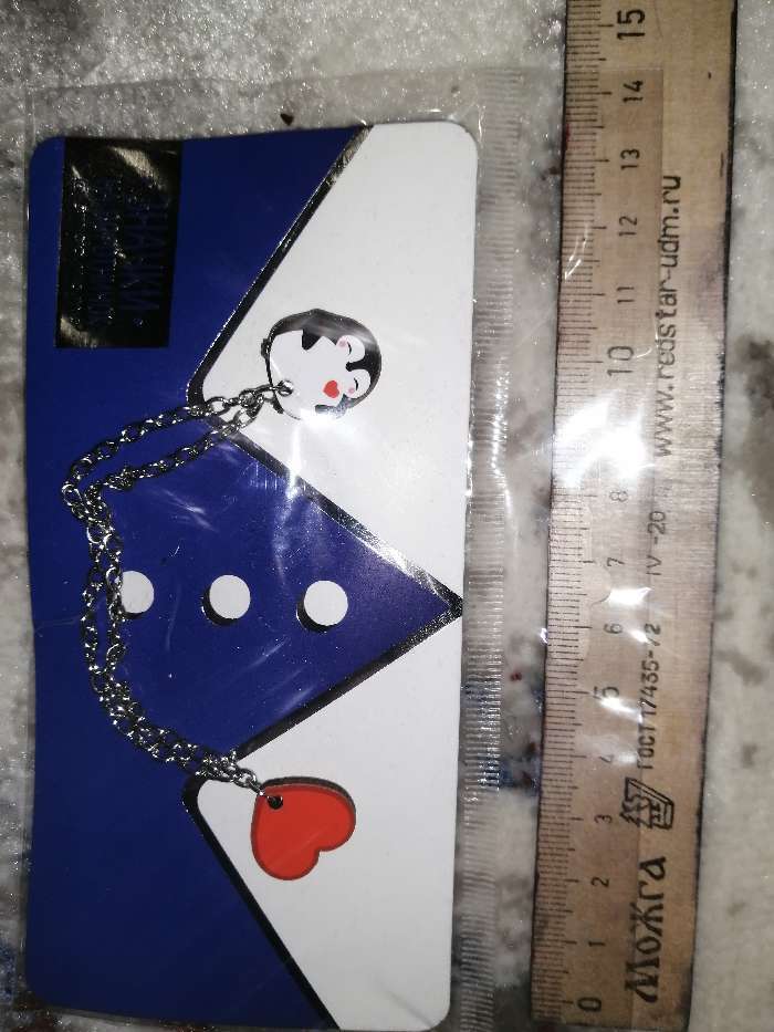 Фотография покупателя товара Значки на воротничок с цепочкой «Пингвин» 14 х 7 см - Фото 1