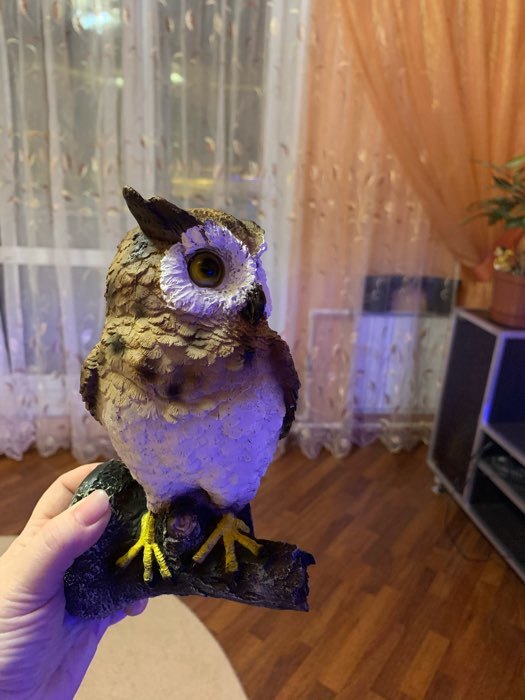 Фотография покупателя товара Подвесной декор «Филин»,11.5×11.5×24.5 см - Фото 15