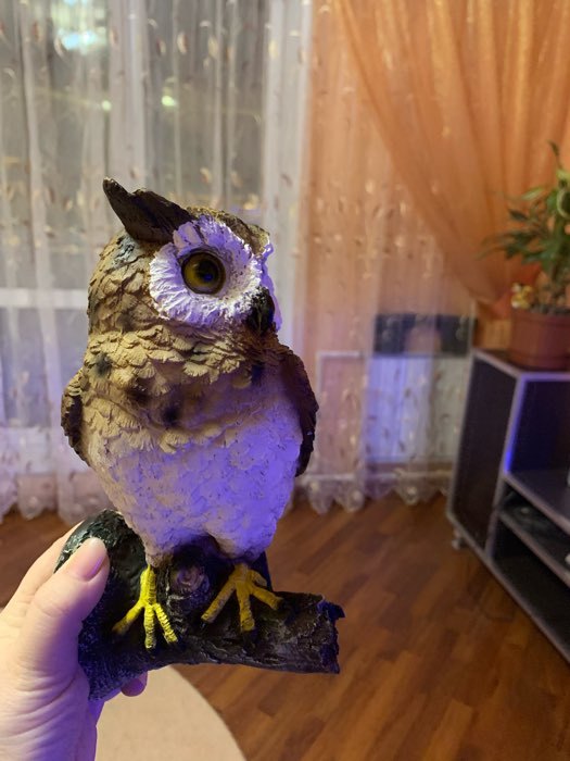 Фотография покупателя товара Подвесной декор «Филин»,11.5×11.5×24.5 см - Фото 11