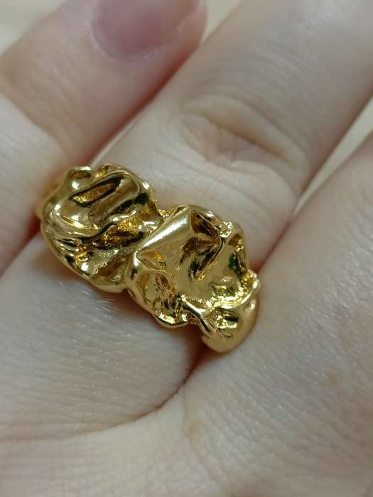 Фотография покупателя товара Кольцо набор 5 штук «Идеальные пальчики» изящность, цвет белый в золоте - Фото 1