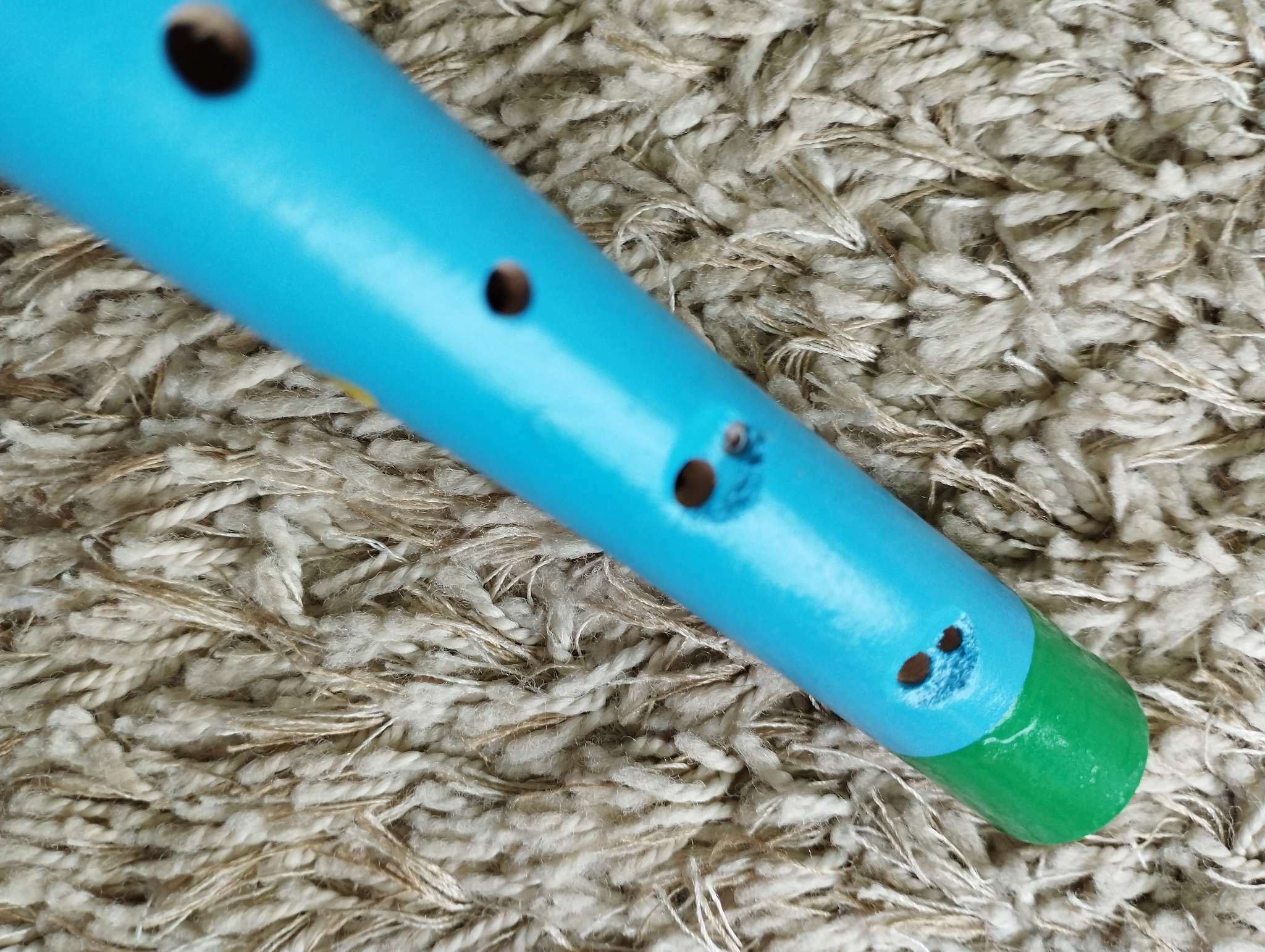 Фотография покупателя товара Музыкальная игрушка «Дудочка большая», цвета МИКС - Фото 3