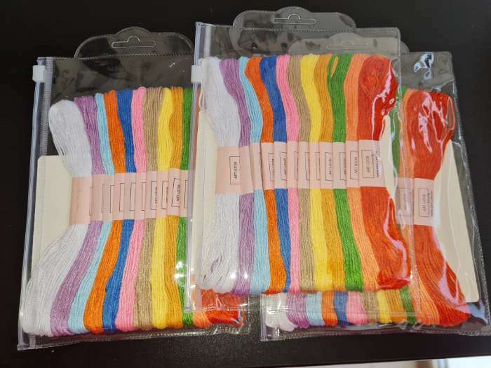 Фотография покупателя товара Набор ниток мулине №17, 8±1 м, 12 шт. - Фото 4