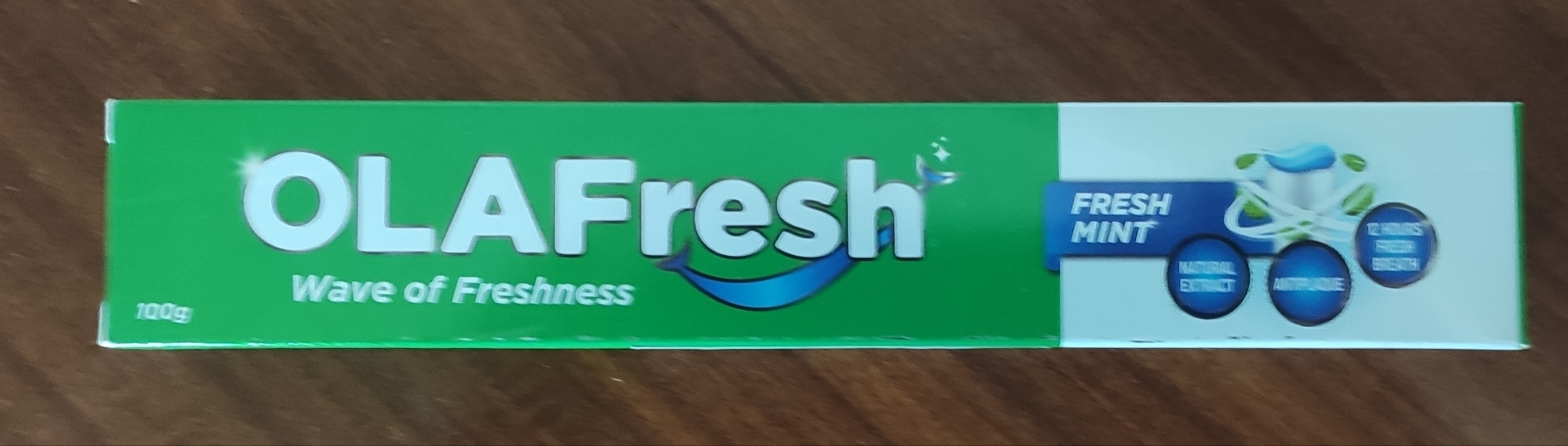 Фотография покупателя товара Зубная паста OLAFresh Fresh Mint Toothpaste, 100 г