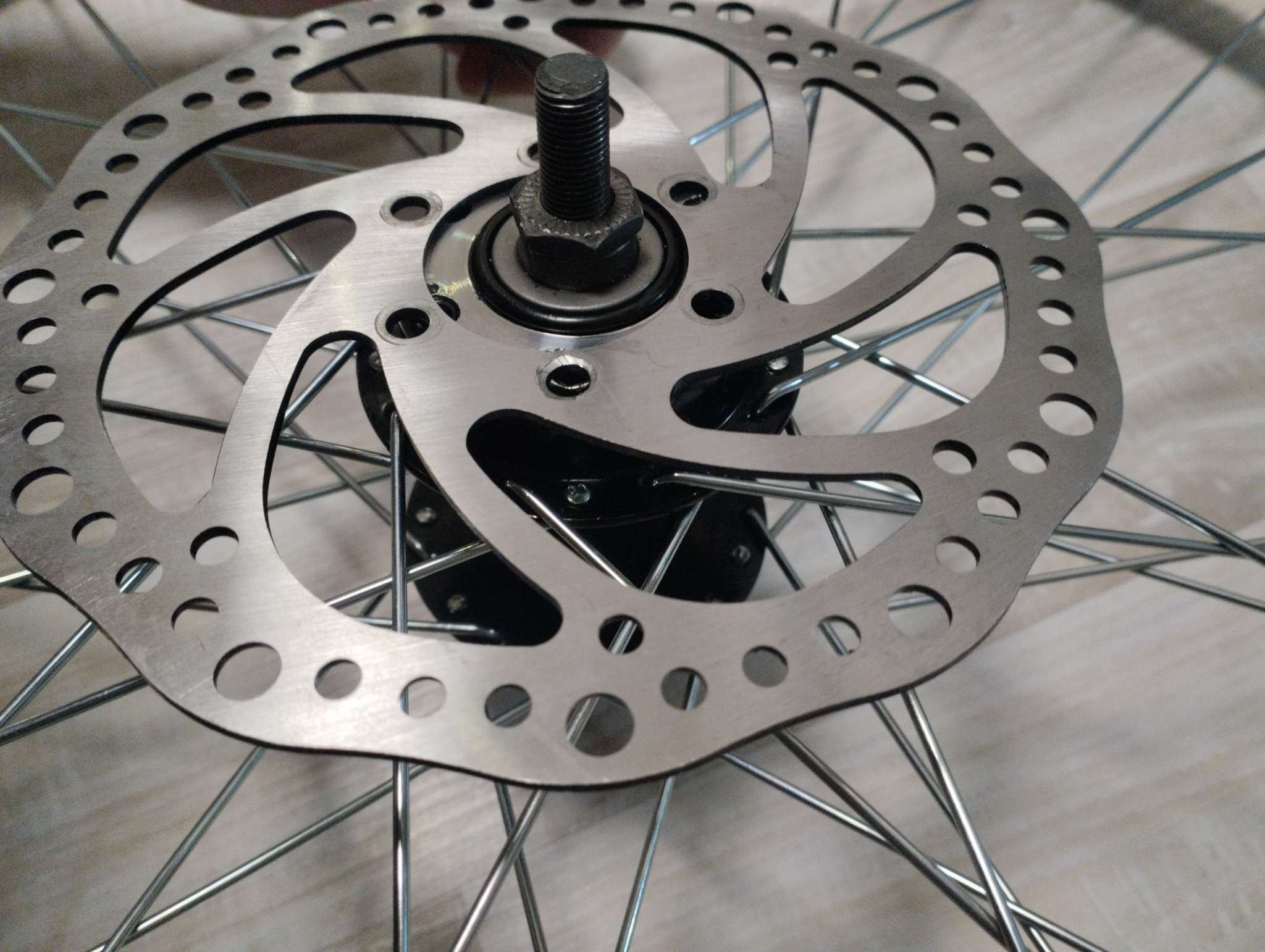 Фотография покупателя товара Тормозной диск Dream Bike, с адаптером, 160 мм - Фото 2