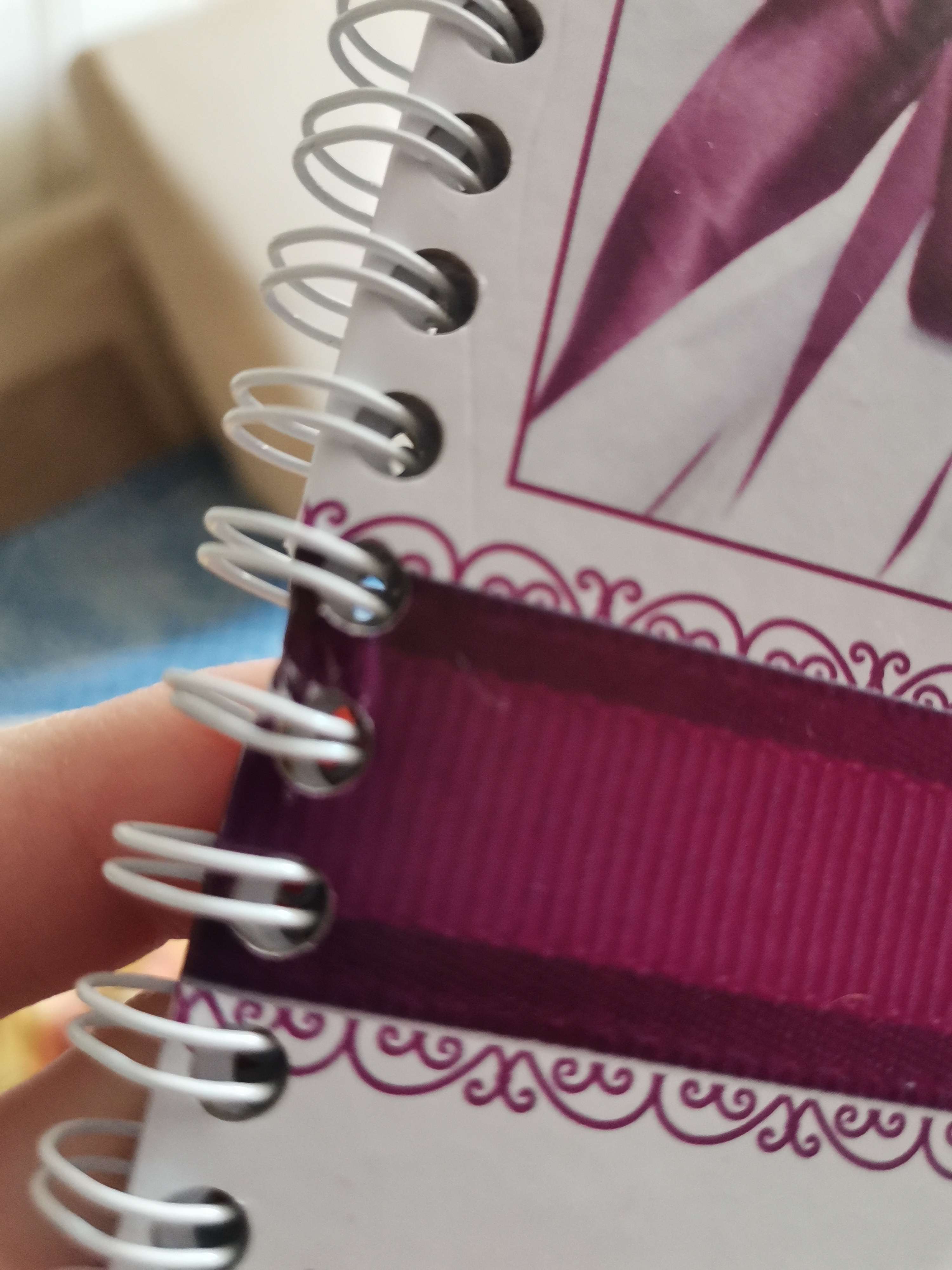 Фотография покупателя товара Книга пожеланий «Пурпурная свадьба», на пружине - Фото 1