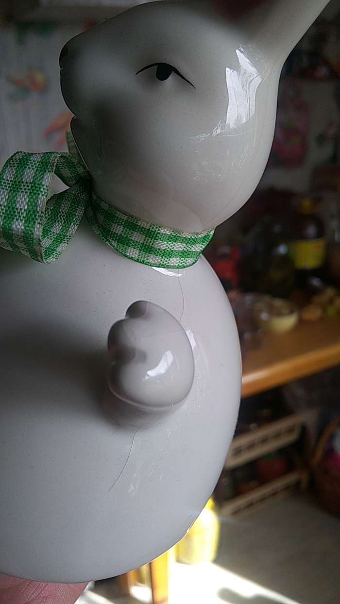 Фотография покупателя товара Конфетница керамическая «Пас×альный кролик», 14×11×24 см - Фото 7