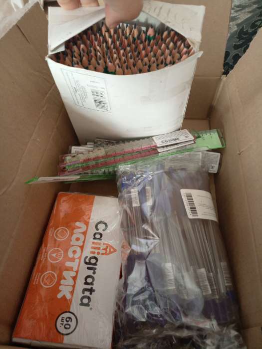 Фотография покупателя товара Линейка 15 см Calligrata для первоклассника, пластиковая, МИКС - Фото 3