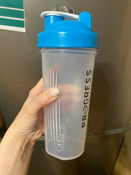 Фотография покупателя товара Шейкер пластиковый PROGRESS, 700 мл - Фото 1